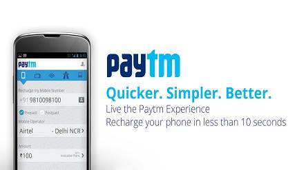 Paytm Mobile App the New Way to Get Quick Recharge