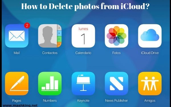 How to delete photos from iCloud ?