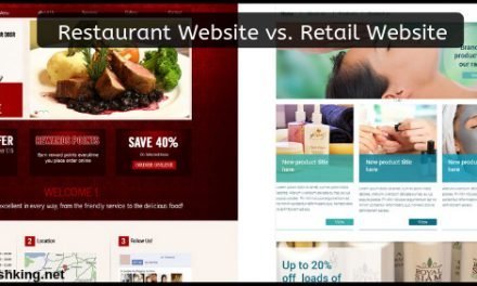 Restaurant Website vs. Retail Website