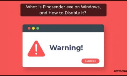 What is Pingsender.exe on Windows, and How to Disable It? [Easy Steps]
